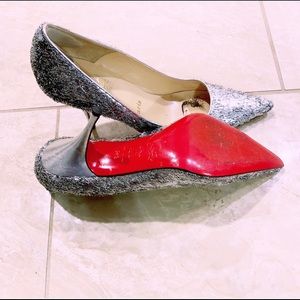 Christian Louboutin Metallic Pumps